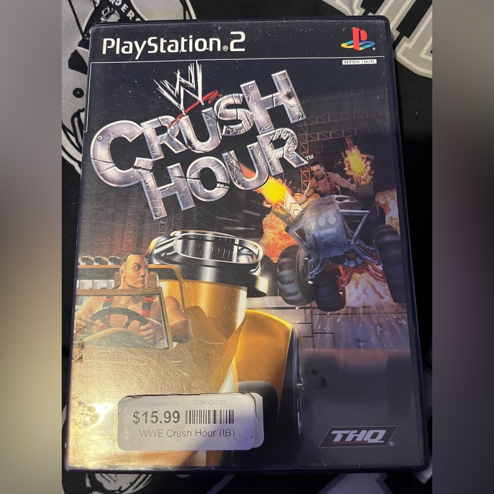 PS2- WWE crush hour